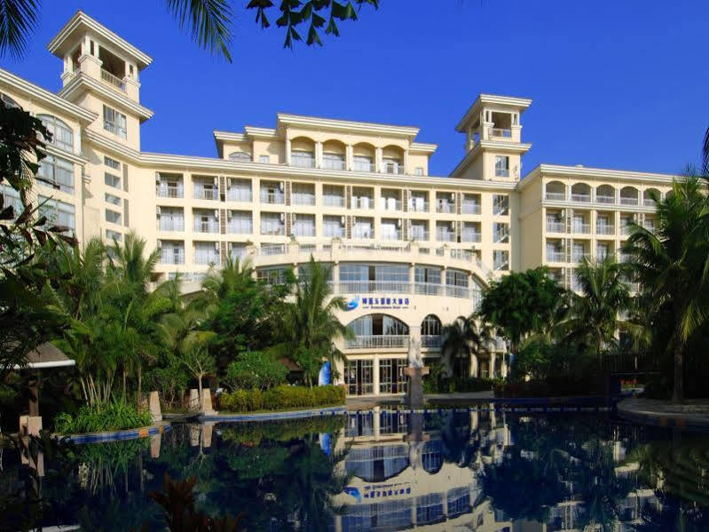 Island Forest Seaview Hotel Qionghai Bagian luar foto