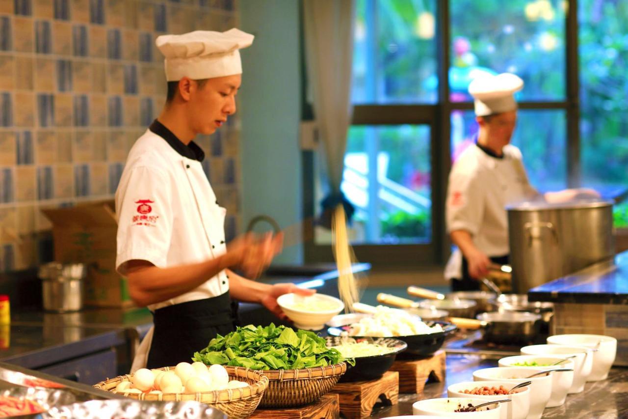 Island Forest Seaview Hotel Qionghai Bagian luar foto